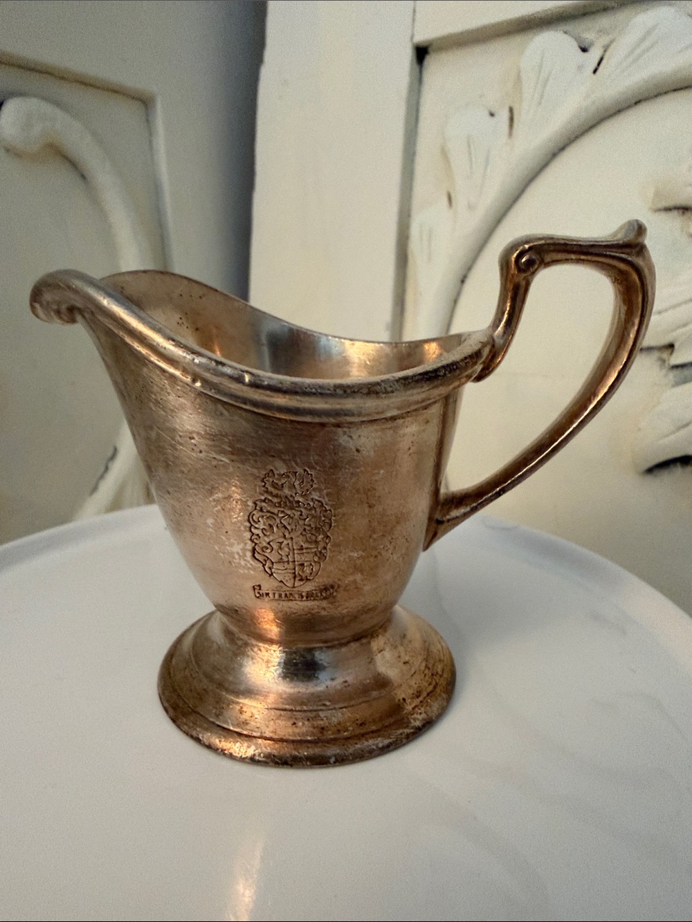 Vintage Silver Sir Frances Drake Hotel San Francisco Hotel Creamer